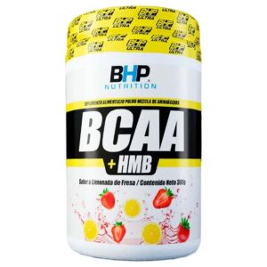 BHP Bcaa + HMB Ultra Polvo Limonada de Fresa 30 serv