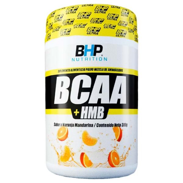 BHP Bcaa + HMB Ultra Polvo Naranja-Mandarina 30 serv