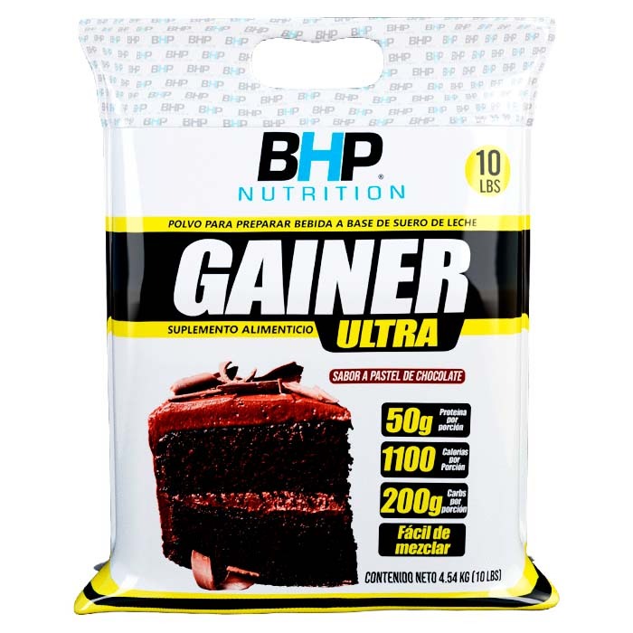 BHP Gainer Ultra 10 lbs Pastel de Chocolate