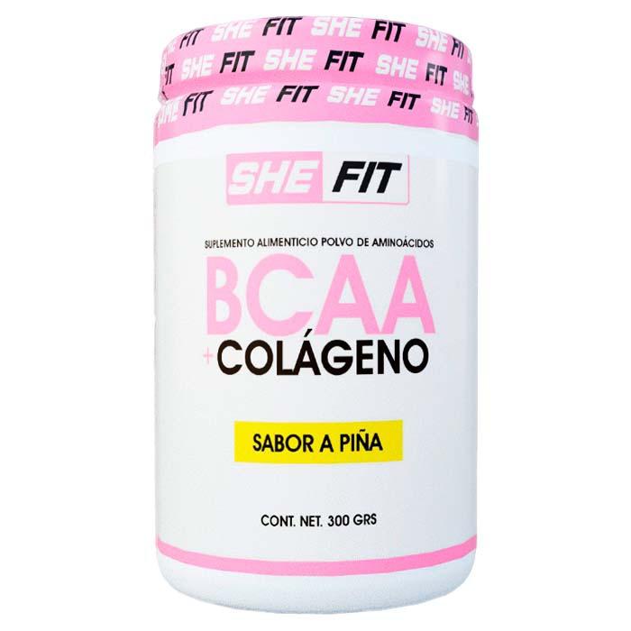BHP SHE FIT Bcaa + Colágeno Piña 30 serv