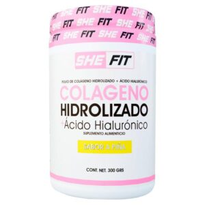 BHP SHE FIT Colágeno + Ácido Hialurónico Piña 30 serv
