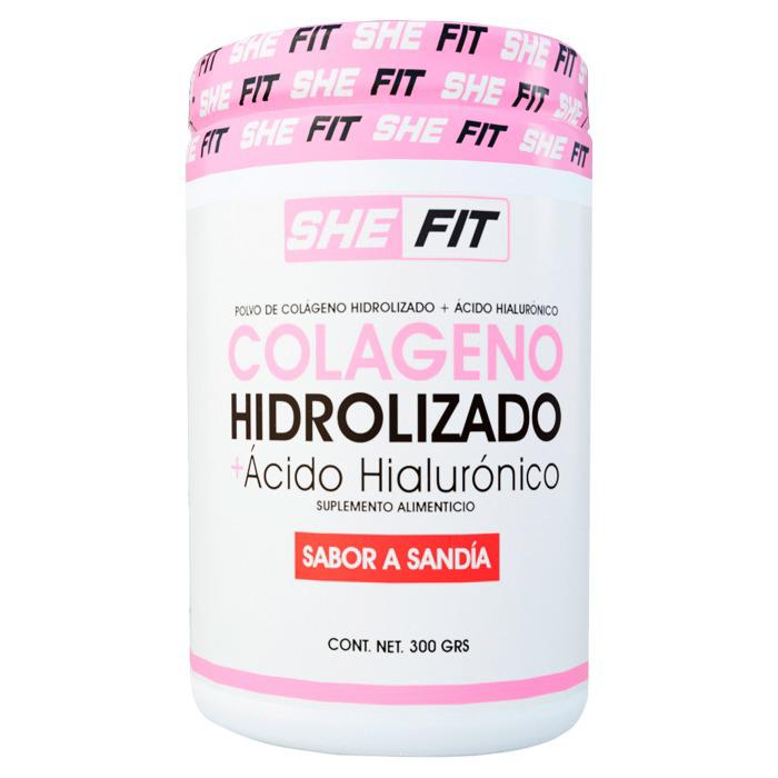 BHP SHE FIT Colágeno + Ácido Hialurónico Sandia 30 serv