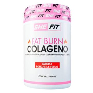 BHP SHE FIT Fat Burn Colágeno Ponche 30 serv