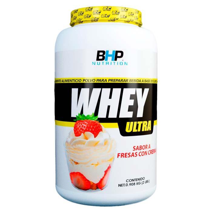 BHP Whey 2lbs Ultra Fresas con Crema