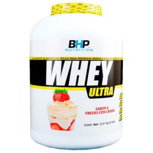 BHP Whey Ultra Fresas con Crema 5 lb