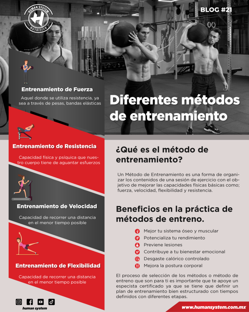 Diferentes métodos de entrenamiento