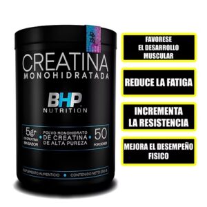 BHP CREATINA MONOHIDRATADA ALTA PUREZA