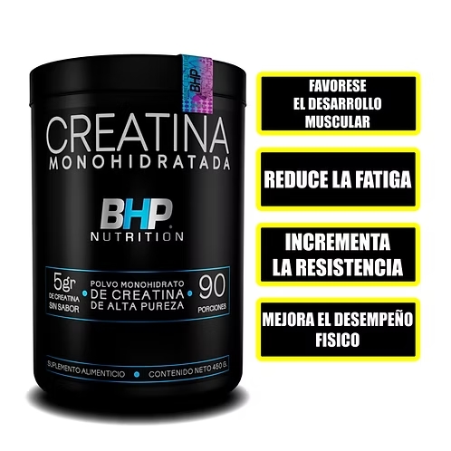 BHP CREATINA MONOHIDRATADA ALTA PUREZA